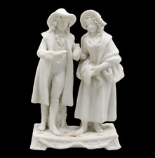 COUPLE 1840 statuette en