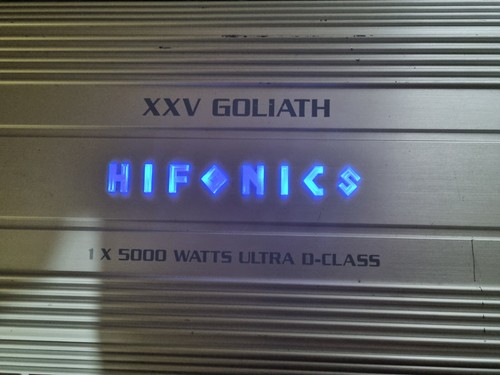 Hifonics xxv goliath 5000w - xxv,