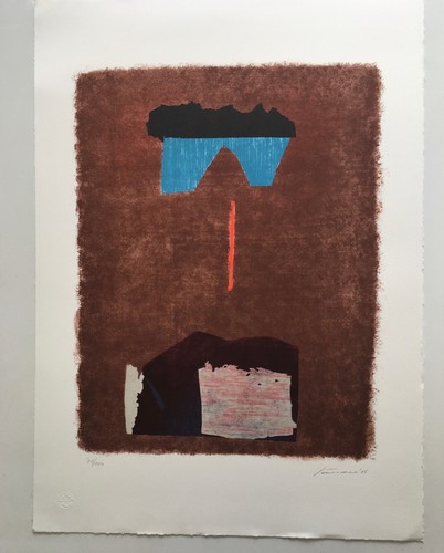 Giuseppe santomaso litografia - santomaso,