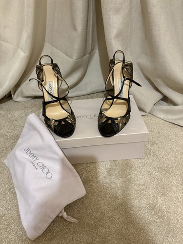 Jimmy choo tacco alto - nero, oro