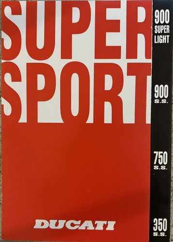 Ducati supersport 900 - 900, sl,