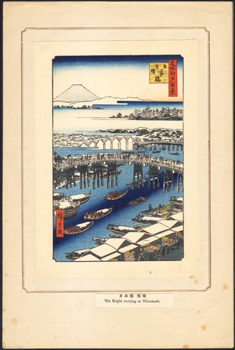 1910 estampe japonaise - 1910,
