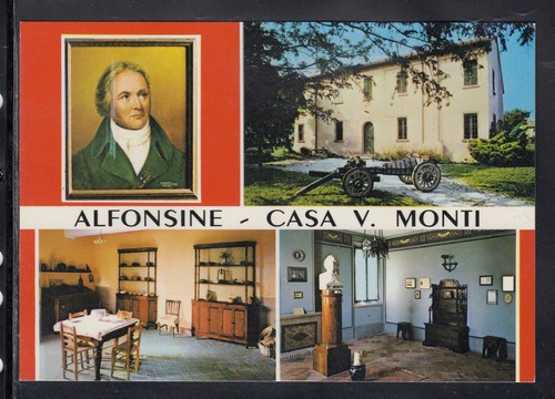 Cartolina alfonsine casa - alfonsine,