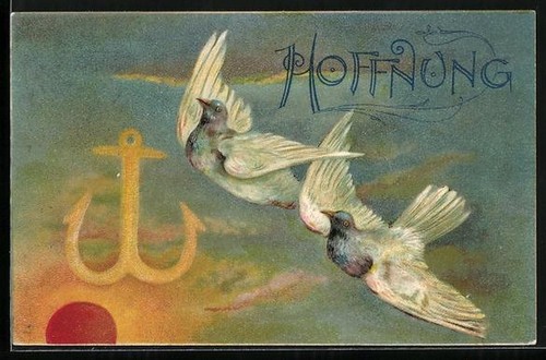 Cartolina rilievo speranza - rilievo,