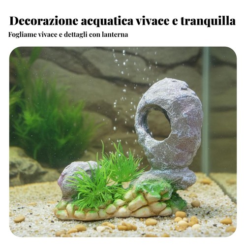 Roccia finta per acquario - roccia,