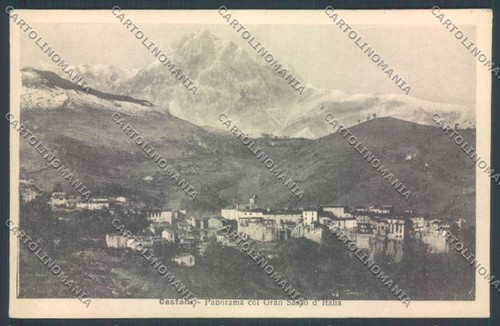 Teramo castelli cartolina - castelli,