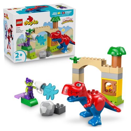 Lego duplo marvel - lego, dinosauro