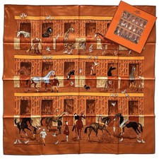 RARA sciarpa di seta Hermes