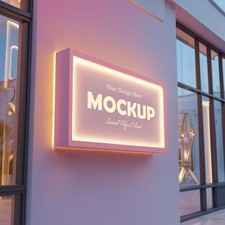 Insegna Luminosa LED Doppia