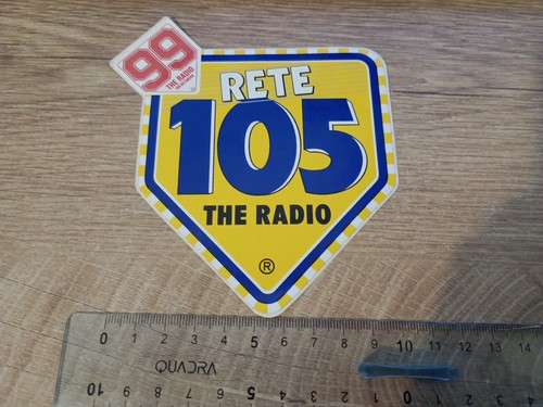 Adesivo vintage rete 105 - 105, the
