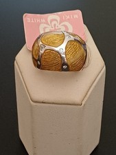 Anello donna oro bianco