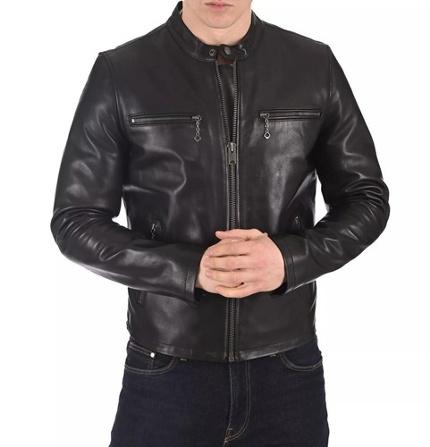 Giacca motociclista nera da - da,