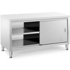 Tavolo Armadiato Acciaio Inox