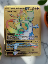 Carta Pokemon Mewtwo & Mew GX