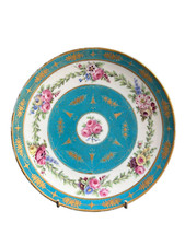 Assiette Sèvres XVIIIème