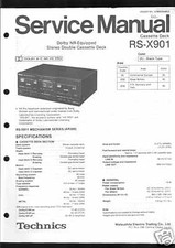 Technics Cassetta Manuale di