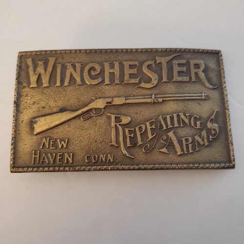 Vintage belt buckle winchester - vintage,