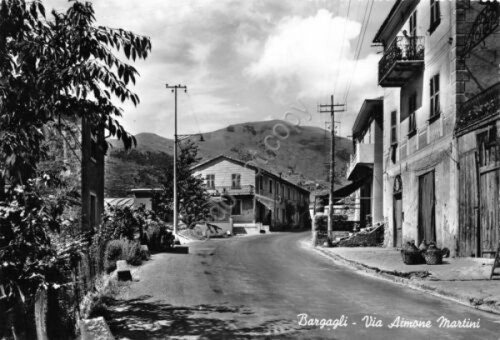 Cartolina bargagli via aimone - cartolina,