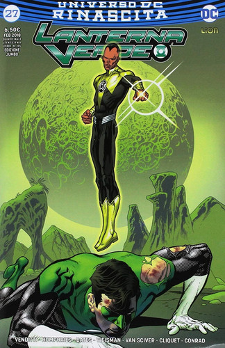 Lanterna verde 105 universo - lanterna, dc