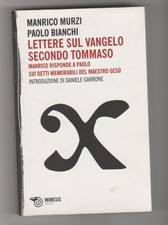 Lettere sul Vangelo secondo Tommaso Murzi - Bianchi Mimesis 2014