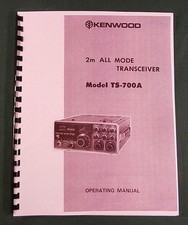 Kenwood TS-700A Manuale di