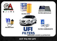 Kit 4 filtri tagliando lancia