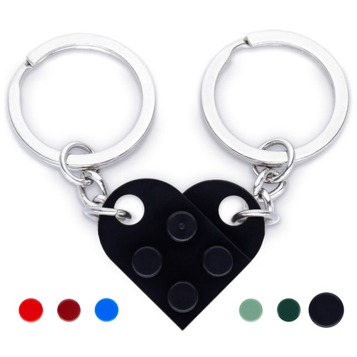 Portachiavi coppia cuore - portachiavi, per
