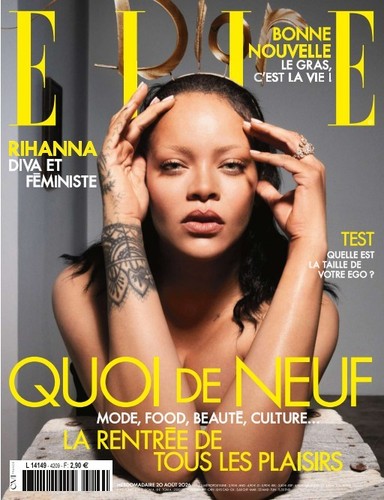 Elle rihanna août 2026 - elle, n°