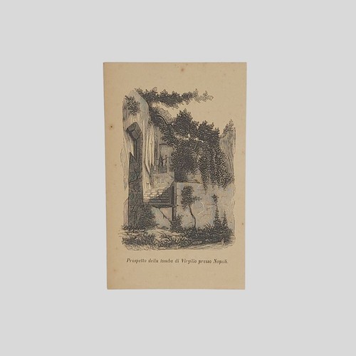 1859 prospetto della - tomba, di