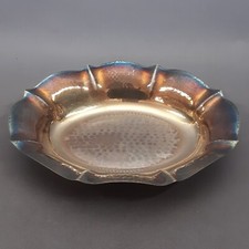 Centrotavola Silver Plated I Art Svuota Tasche Artigianale Vintage Anni ‘60