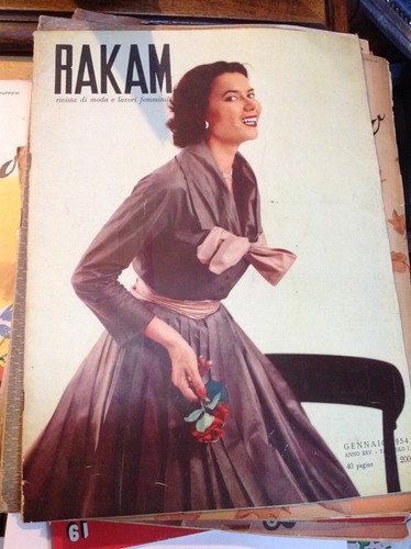 Rakam 1954 rivista moda - n°1, e