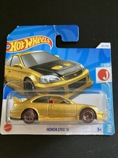 Hot Wheels Honda Civic Si Hw J-imports 2/10 2024 HTC41 Jdm Japan Car Gold