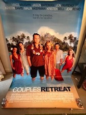 Couples Retreat cinema banner | film movie vinyl poster quad rare
