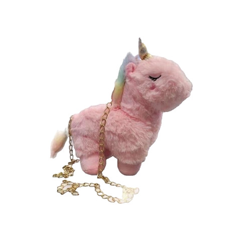 Tracollina peluche unicorno - tracollina,