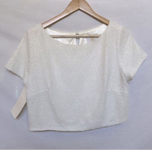Crop top con - , da