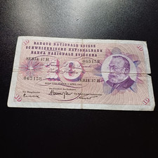 Banconota Svizzera Da 10