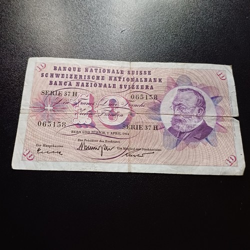 Banconota svizzera 10 - da,