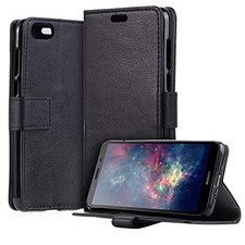 Cover per Huawei Y5 Prime 2018 / Honor 7s / Y5 2018 ascend side open black