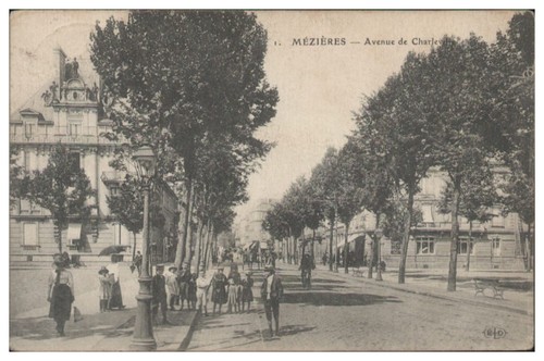 V8418 cartolina mezieres - cartolina,
