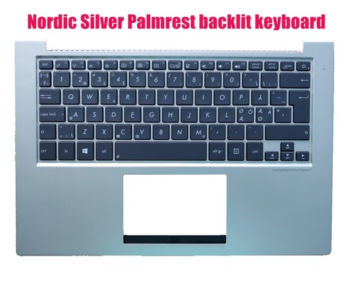 Tastiera nordic palmrest - tastiera,
