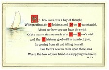 Vintage Felice Anno Nuovo Buon