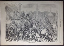 Stampa antica Festa Sciita