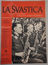 LA SVASTICA APRILE 1943 WW2 III° REICH WEHRMACHT - RIVISTA ORIGINALE ITALIANO