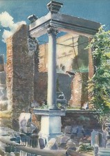 Roma foro edicola vesta - foro, di