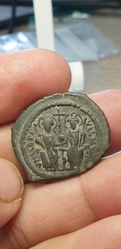 Monnaie byzantine justin - monnaie,