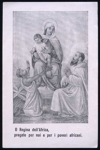 Santino holy card madonna - card,