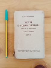 verbi e forme verbali... lingua greca - pechenino - sei