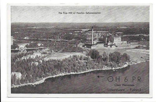 Qsl radio finlandese oh6pr - qsl,