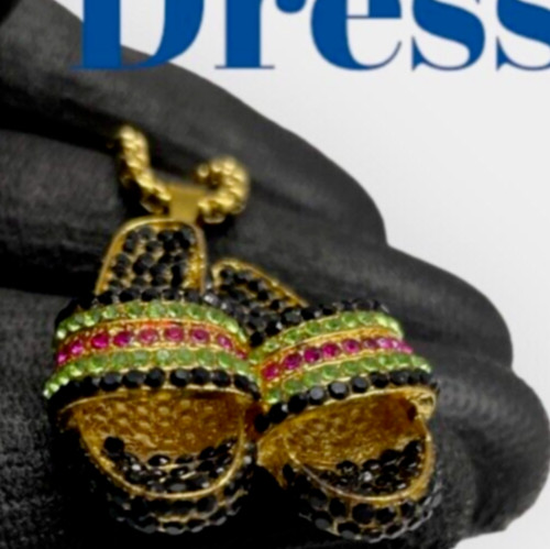 Collana ciondolo ciabatta - e,
