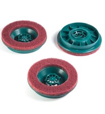 Tris spazzole pad (ruvide) lucidatrice pl510 pl511 pl512 Vorwerk Folletto Origin